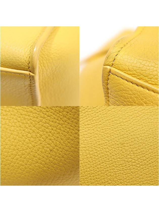 Celine 183313A4U 11SR Sunflower Yellow Supple Grained Calfskin Big Bag Small 2WAY - CELINE - BALAAN 6