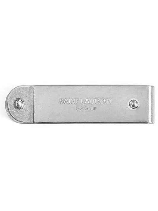 Metal ID Money Clip Silver - SAINT LAURENT - BALAAN 1