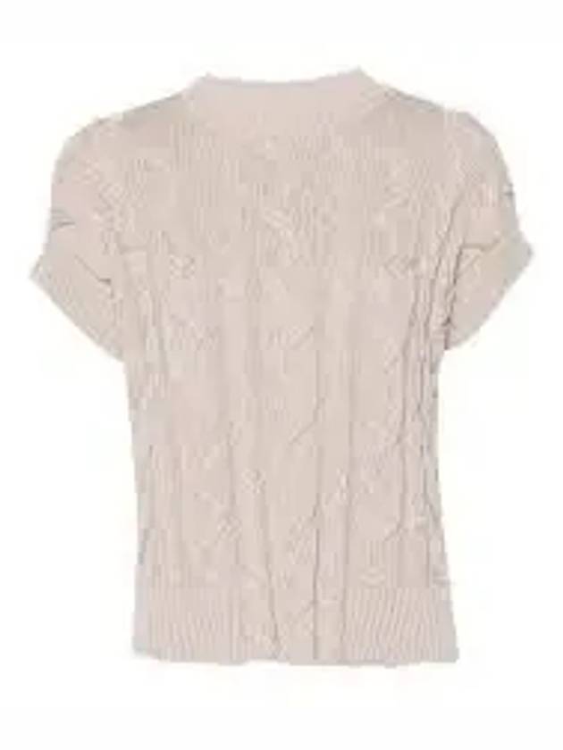 Eric Vest Knit Top Neutrals - MAX MARA - BALAAN 2