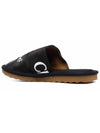 Woody Logo Strap Canvas Slippers Black - CHLOE - BALAAN 4