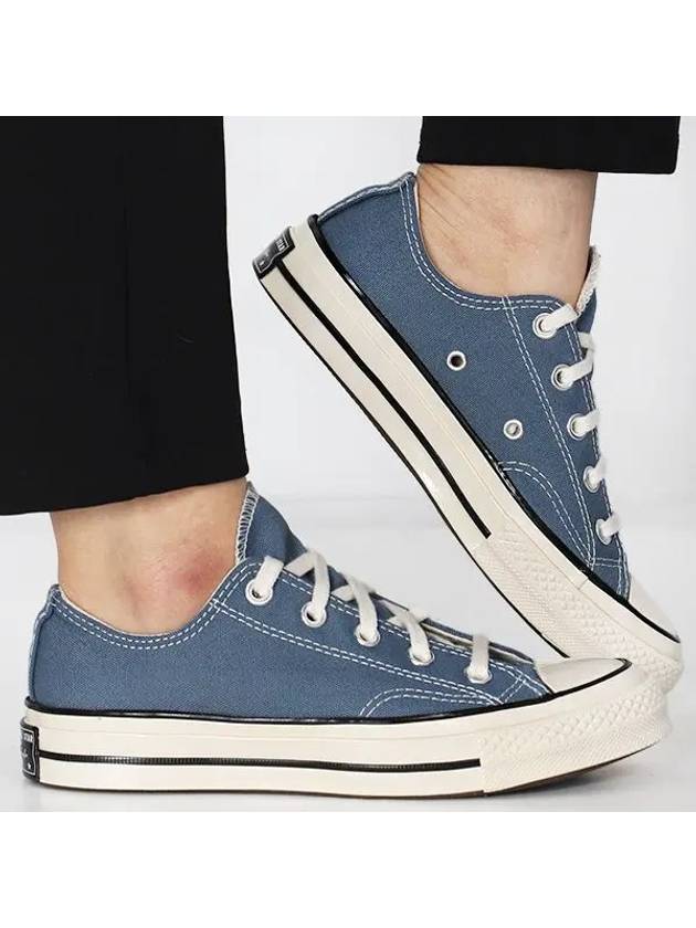 Chuck 70 Vintage Low Top Sneakers Deep Waters - CONVERSE - BALAAN 2