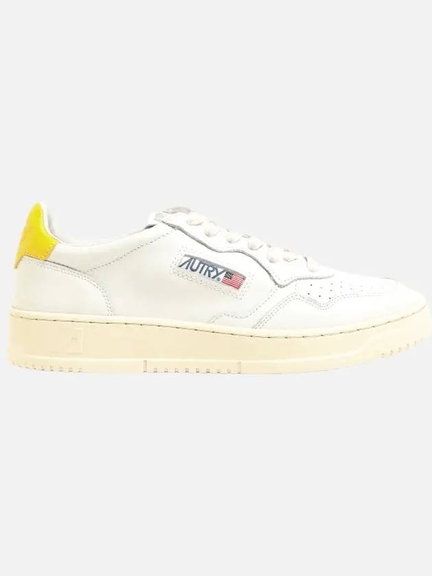 Men's Medalist Leather Low Top Sneakers White - AUTRY - BALAAN 2