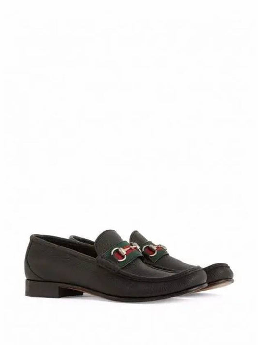 Men's Horsebit Loafers Black - GUCCI - BALAAN 2