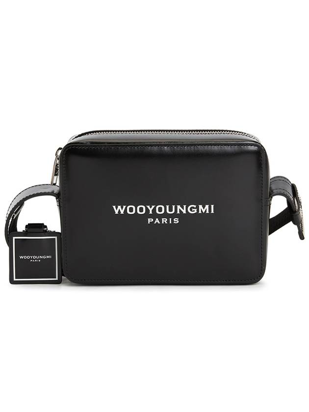 Square Leather Mini Cross Bag Black - WOOYOUNGMI - BALAAN 2