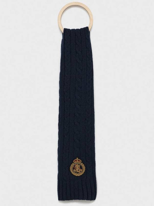 Wapen wool blend muffler - RALPH LAUREN - BALAAN 2