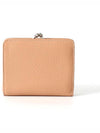 Grain Leather Coin Half Wallet Nude - VIVIENNE WESTWOOD - BALAAN 3