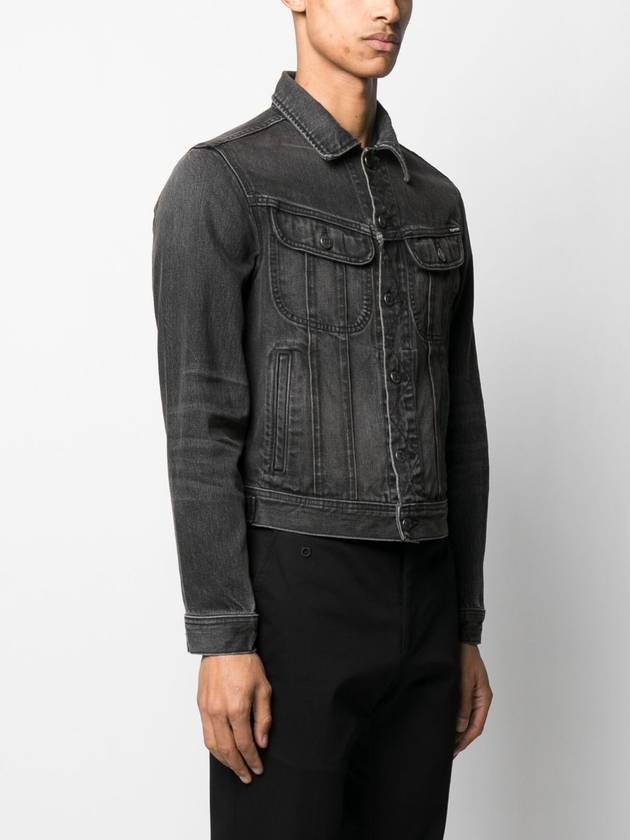 Denim Jacket Black - TOM FORD - BALAAN 10