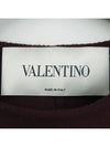 Smith Market Burgundy Color Coat Women s Clothing - VALENTINO - BALAAN 3