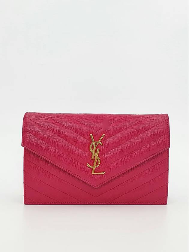 Women s envelope chain wallet bag - SAINT LAURENT - BALAAN 4