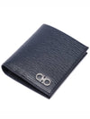 Revival Gancini Half Wallet Black - SALVATORE FERRAGAMO - BALAAN 6