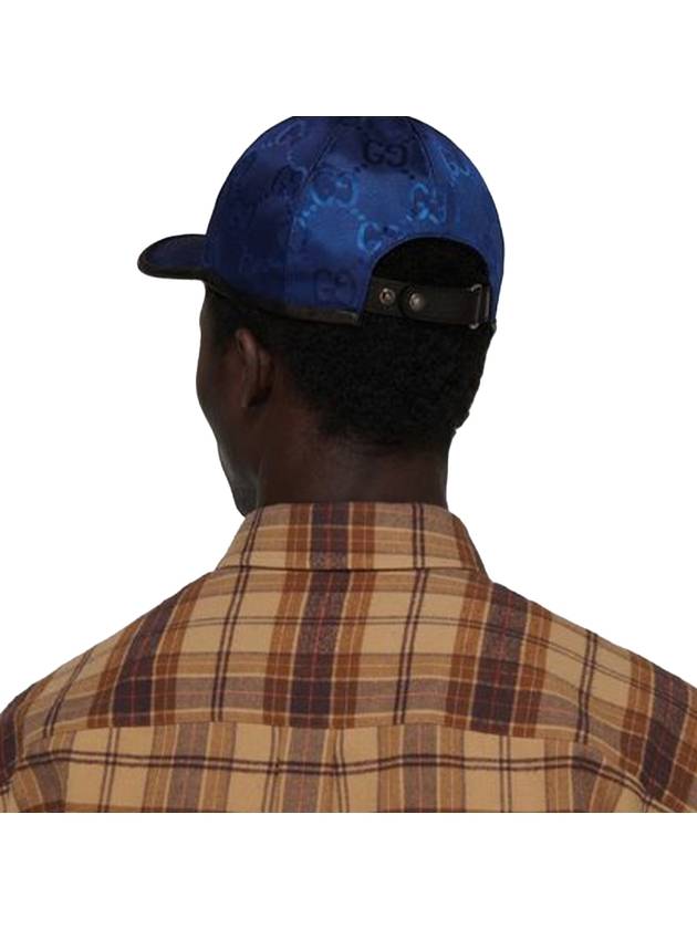 Metal Detail Off The Grid Ball Cap Blue - GUCCI - BALAAN 9