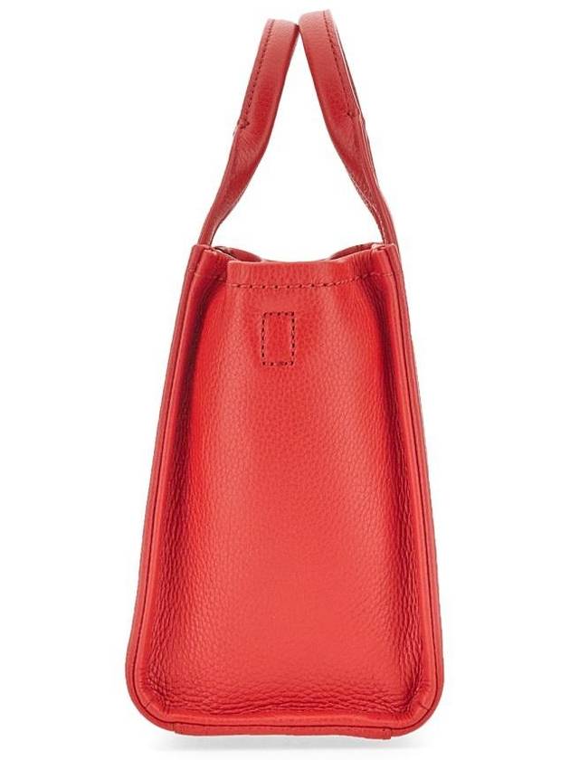 Small Leather Tote Bag Red - MARC JACOBS - BALAAN 6