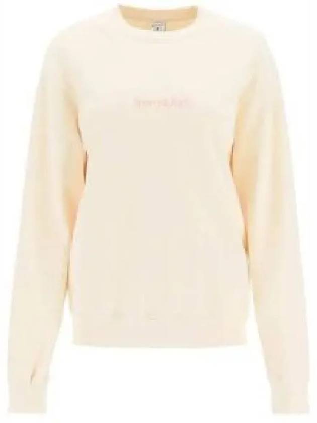 NEW HEALTH CREWNECK CREAM CR633 crew neck sweatshirt 1342143 - SPORTY & RICH - BALAAN 1