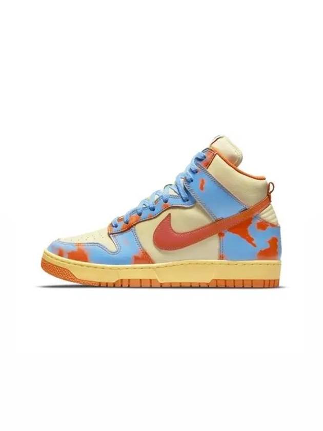 Dunk High 1985 SP High Top Sneakers Orange Acid Wash - NIKE - BALAAN 4