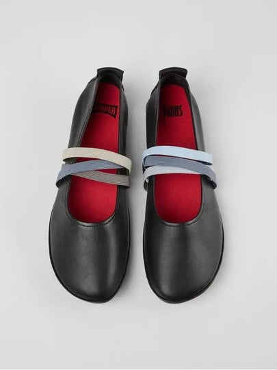 Twins Leather Ballerina Black - CAMPER - BALAAN 2