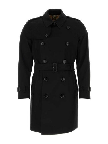 Kensington Heritage Trench Coat Black - BURBERRY - BALAAN 1