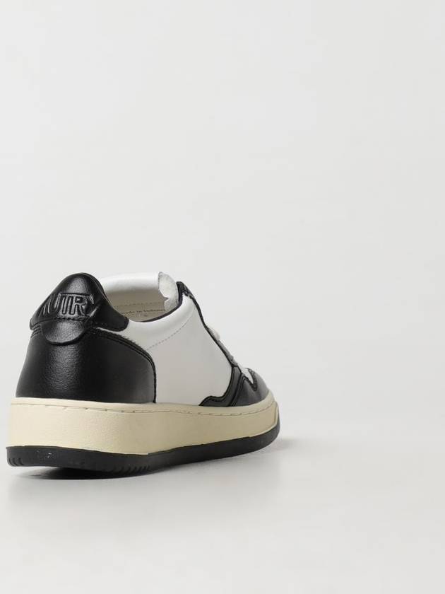 Medalist Leather Low Top Sneakers White Black - AUTRY - BALAAN 4