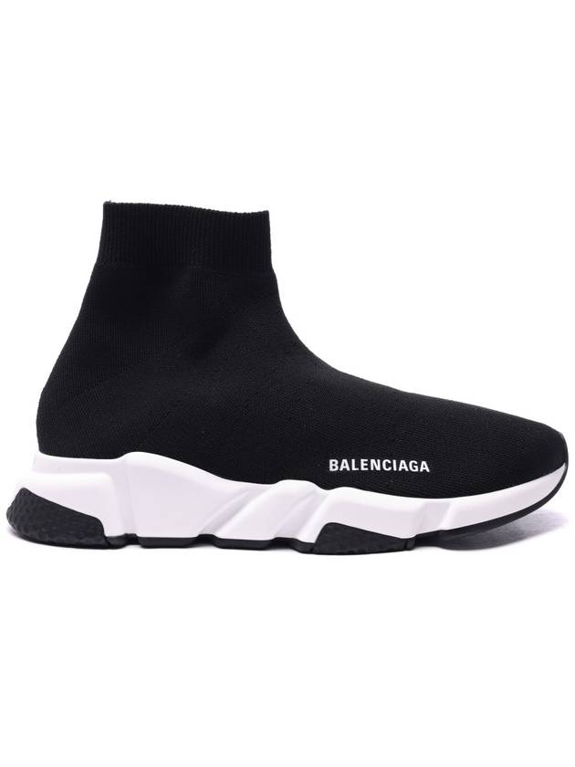 Speed Trainer  High Top Sneakers Black White - BALENCIAGA - BALAAN 3