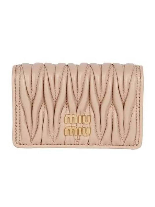 Wallet 5MC1222FPP F0236 Cipria - MIU MIU - BALAAN 1