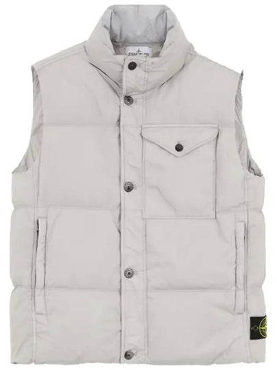 Crinkle Reps R-NY Down Vest Grey - STONE ISLAND - BALAAN 2