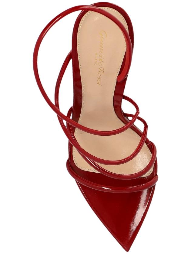 Gianvito Rossi Heeled Sandals ‘Ettie’, Women's, Red - GIANVITO ROSSI - BALAAN 6