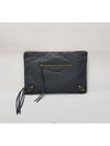 motor clutch bag gray - BALENCIAGA - BALAAN 1