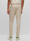 Commuter Stretch Slim Fit Straight Pants Beige - HUGO BOSS - BALAAN 4