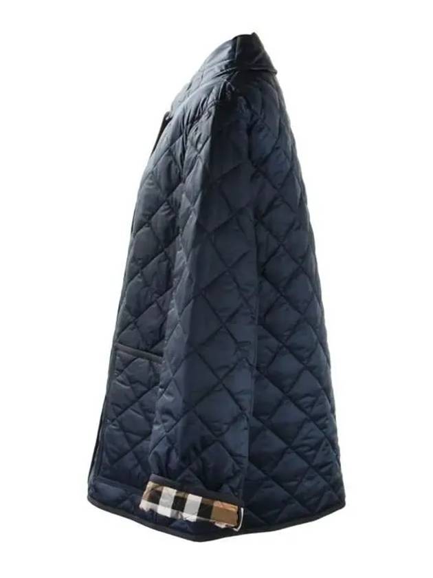 Dalry Quilted Jacket Navy - BURBERRY - BALAAN 3