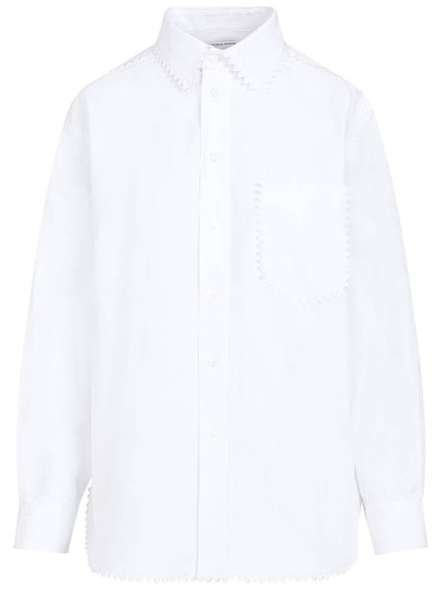 Blouse Shirt 775230 V2BL0 9000 WHITE - BOTTEGA VENETA - BALAAN 2