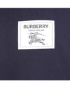 Men's Prorsum Label Cotton Sweatshirt Navy - BURBERRY - BALAAN 6