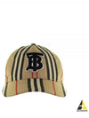 TB logo ball cap beige - BURBERRY - BALAAN.