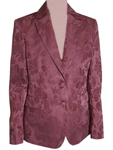 Floral acetate linen blazer jacket - ETRO - BALAAN 1