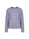 Striped Boat Neck T-Shirt MW3WE401 - P_LABEL - BALAAN 8