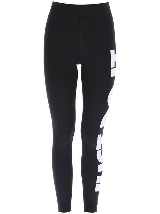 Essential High Waist Leggings Black - NIKE - BALAAN 1