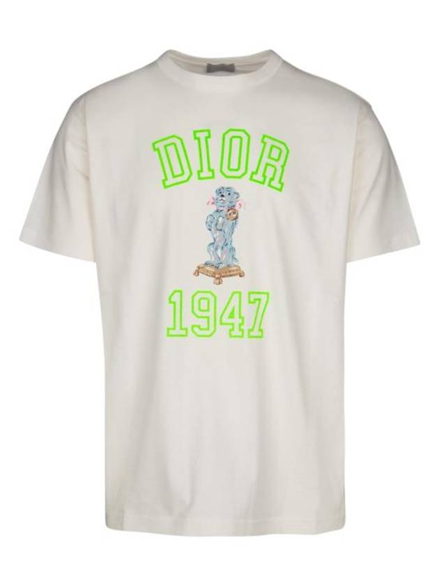 Barbie 1947 Casual Fit Short Sleeve T-Shirt Beige - DIOR - BALAAN 1