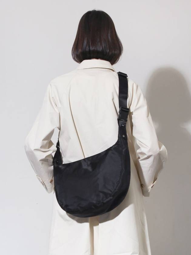 Heavy Twill Nylon Cross Bag Black - BUTDEEP - BALAAN 1