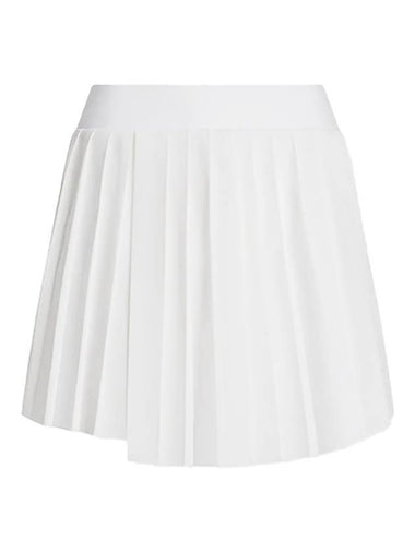 Kalmia Mid-Rise Pleated Skirt White - VARLEY - BALAAN 1