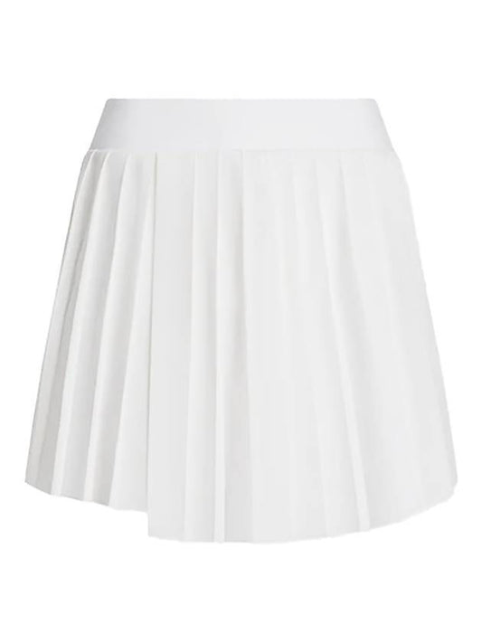 Kalmia mid rise pleated skirt white - VARLEY - BALAAN 1