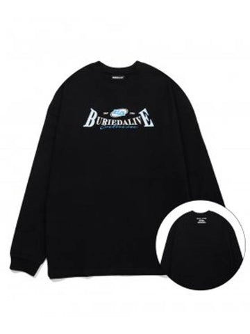 BA CAPSULE LOGO LONG SLEEVE BLACK - BURIED ALIVE - BALAAN 1