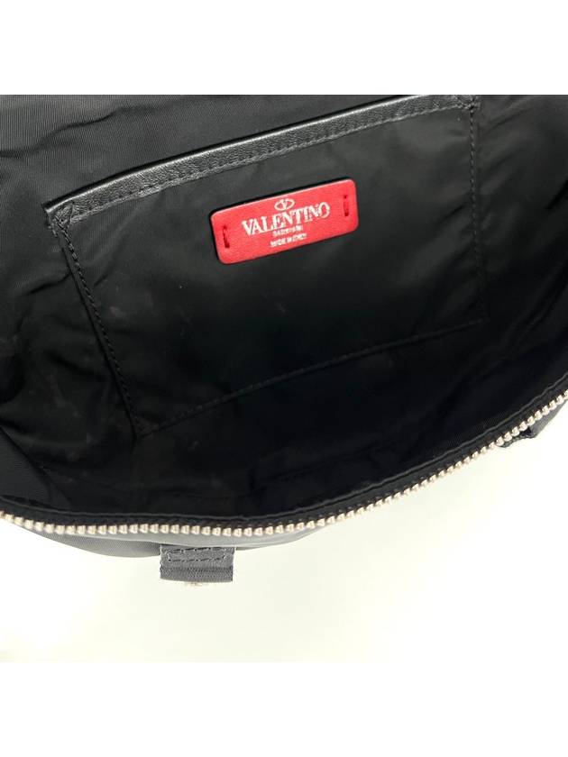 Logo nylon hip bag belt black RY2B0747 - VALENTINO - BALAAN 9