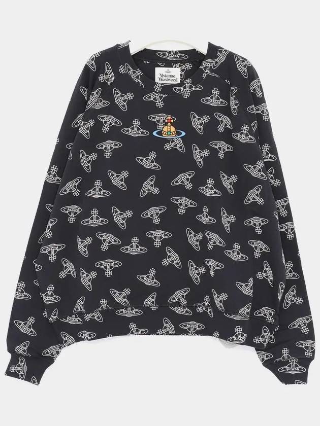 Raglan Sweatshirt Navy - VIVIENNE WESTWOOD - BALAAN 4