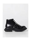 Tread Lace-Up  Worker Boots Black - ALEXANDER MCQUEEN - BALAAN 2