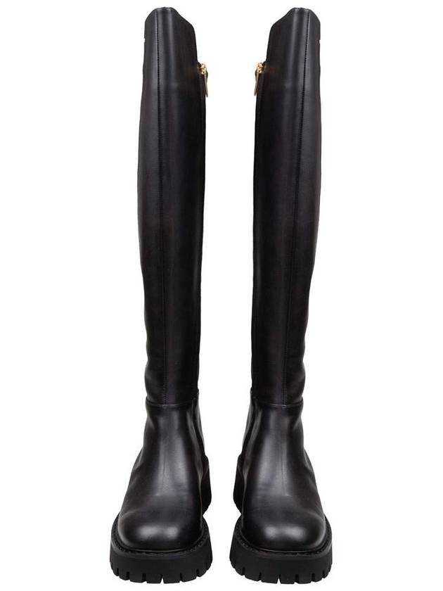 Asher leather long boots black - MICHAEL KORS - BALAAN 3