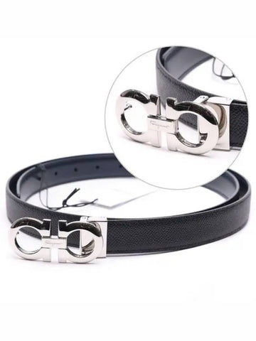 Men s Gancini double sided belt 67 0070 746327 FREE 23S 1217120 - SALVATORE FERRAGAMO - BALAAN 1