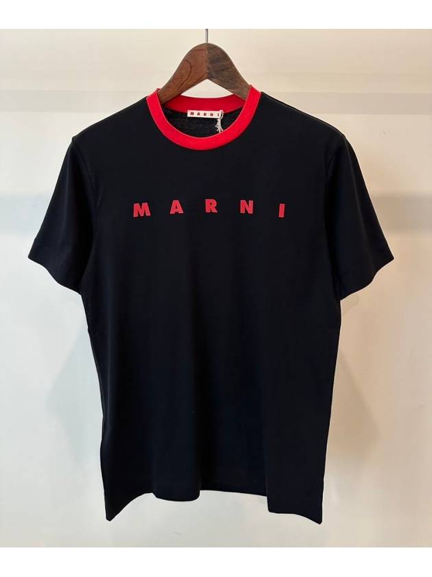 Kids T Shirt M01228 M00L9 0M900 Black 12 14Y - MARNI - BALAAN 1