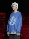 Pigment Snow Sweatshirt Blue - UNALLOYED - BALAAN 2