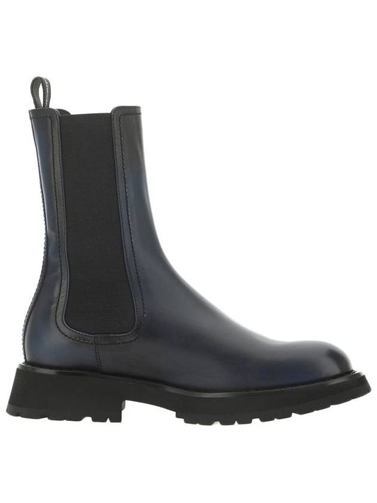 leather Chelsea boots black - ALEXANDER MCQUEEN - BALAAN 1