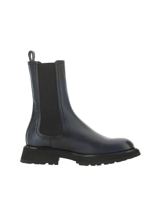 leather Chelsea boots black - ALEXANDER MCQUEEN - BALAAN 1