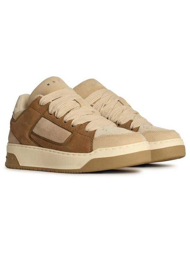 Hogan 'H667' Beige Leather Sneakers - HOGAN - BALAAN 2