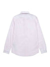 Zebra Motif Long Sleeve Shirt Light Pink - PAUL SMITH - BALAAN 3